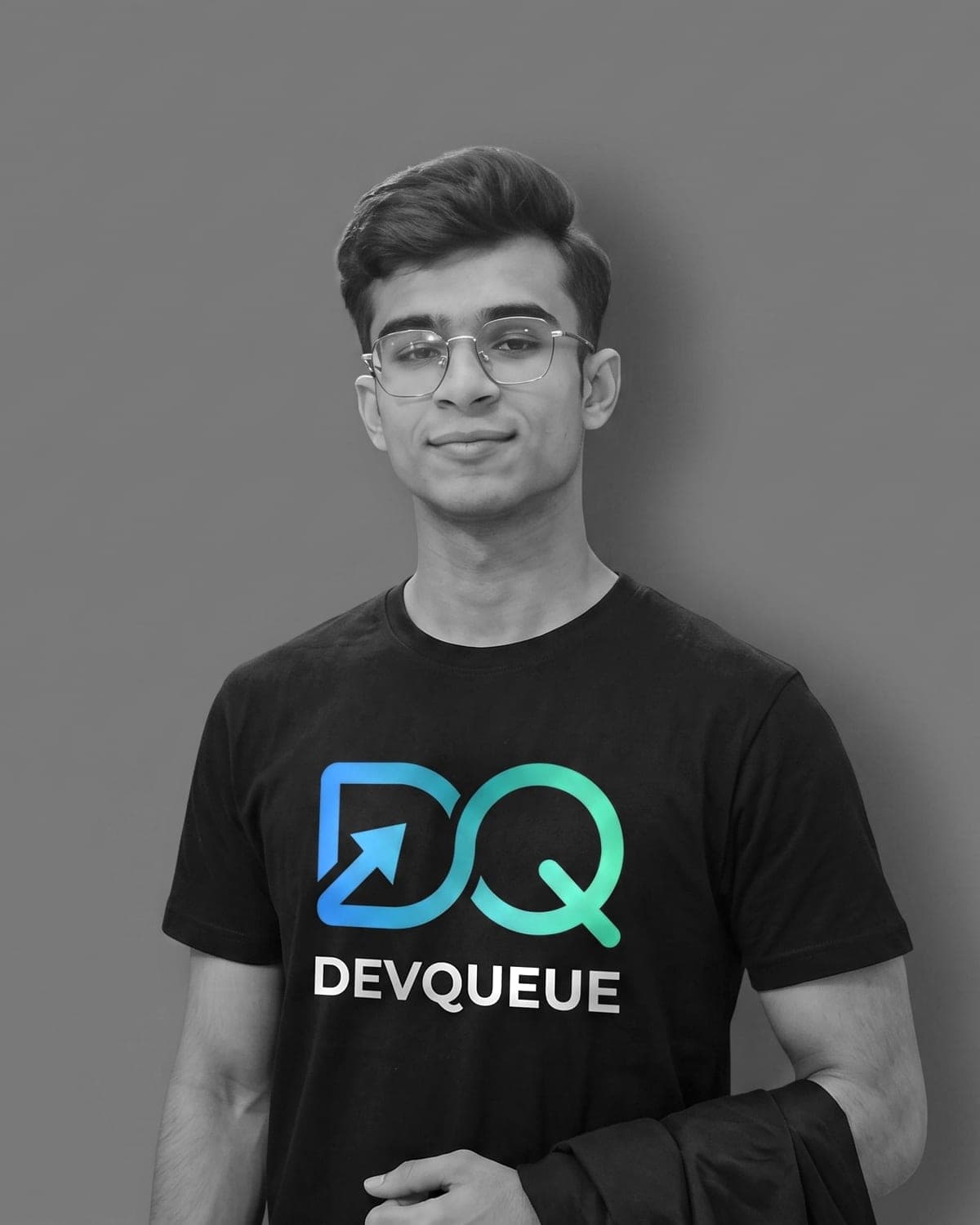 Portrait of Abdullah Hassan, co-founder of DevQueue